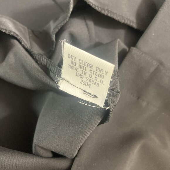 Vintage 90s Chaiken and Capone Black Pencil Skirt Womens 4 Stretch Knee USA - Picture 14 of 14